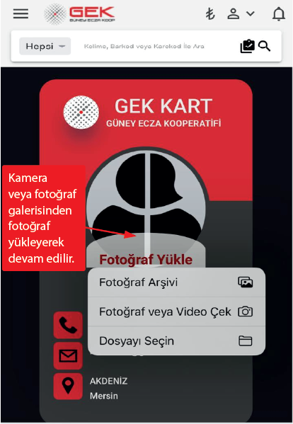 Fotoğrafı seçin
